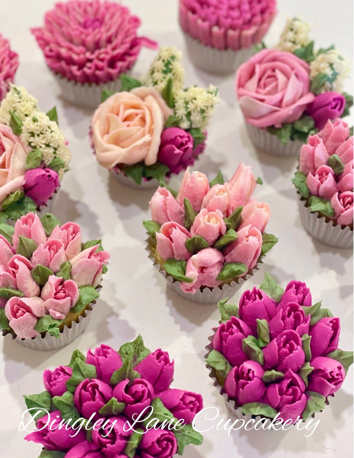 Floral Cupcakes