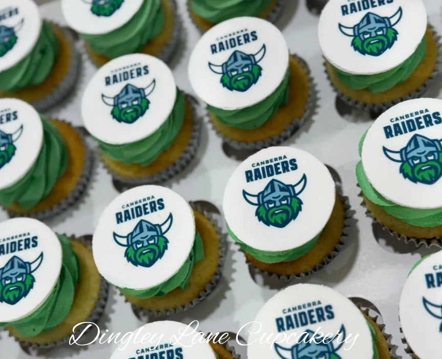 Canberra Raiders Cupcakes
