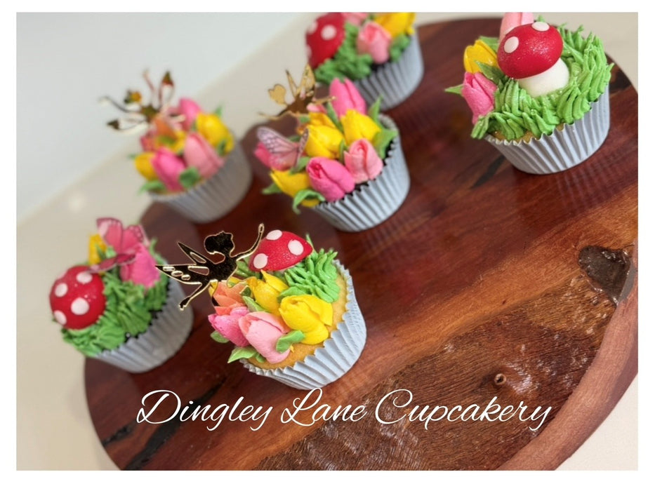 Enchanted Fairy Garden Cupcakes