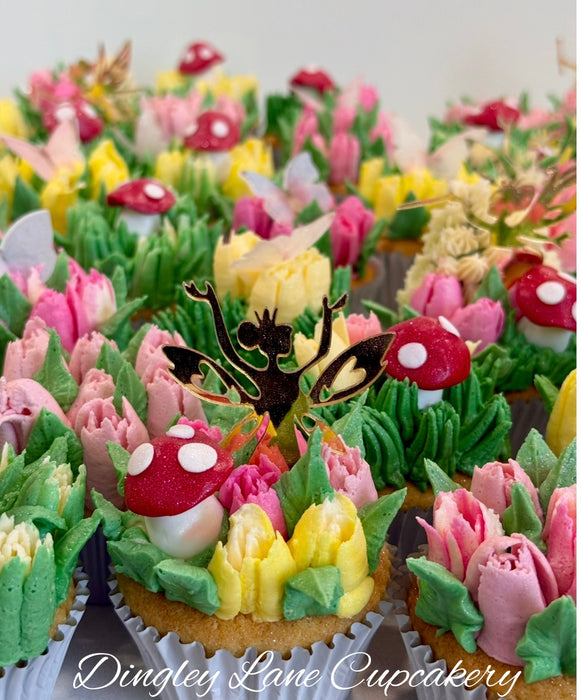 Enchanted Fairy Garden Cupcakes