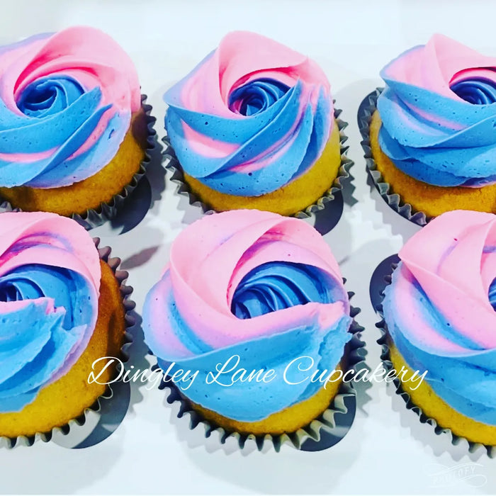 Gender Reveal Cupcakes