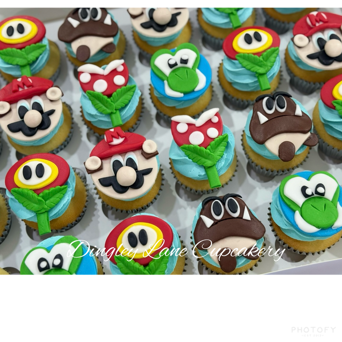 Mario Kart Cupcakes