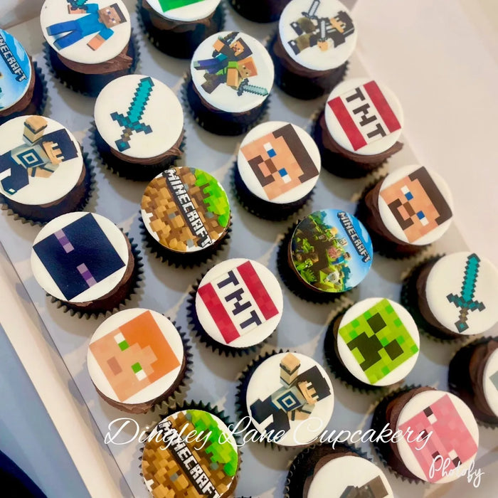 Minecraft Cupcakes
