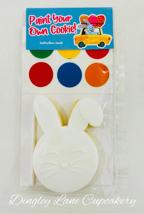 Paint Your Own Easter Bunny Cookie Kit