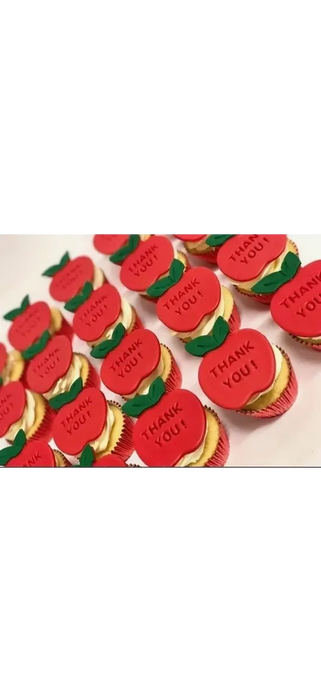 Teacher Thank You Cupcakes